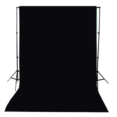 vidaXL fotostudieudstyr med lamper, paraplyer, baggrund og reflektor