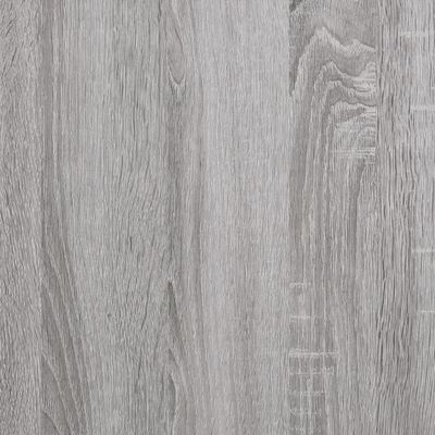 vidaXL sengeborde 2 stk. 40x42x62 cm konstrueret træ grå sonoma-eg