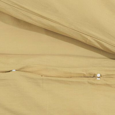 vidaXL sengetøj 135x200 cm let mikrofiberstof gråbrun