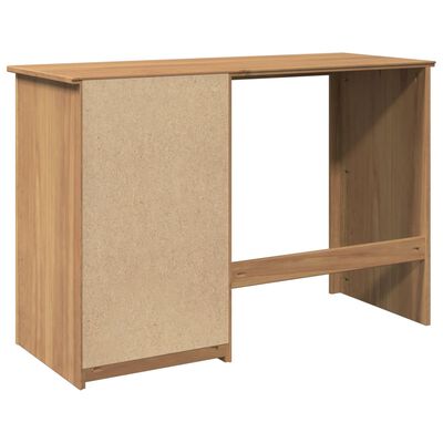 vidaXL skrivebord Panama 112x45x75 cm massivt fyrretræ