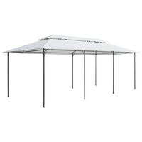 vidaXL pavillon 600x298x270 cm 180g/m² hvid