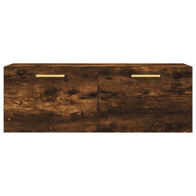 vidaXL vægskab 100x36,5x35 cm konstrueret træ røget sonoma-eg