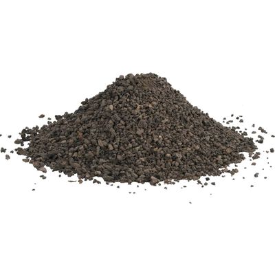 vidaXL basaltgrus 25 kg 3-5 mm sort