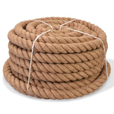 vidaXL reb 100 % jute 40 mm 30 m