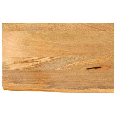 vidaXL bordplade 40x30x3,8 cm naturlig kant massivt mangotræ