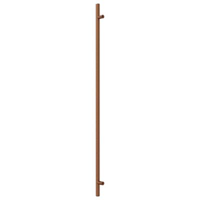 vidaXL skabshåndtag 5 stk. 480 mm rustfrit stål bronzefarvet