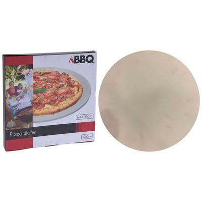ProGarden pizzasten til grill 33 cm cremefarvet