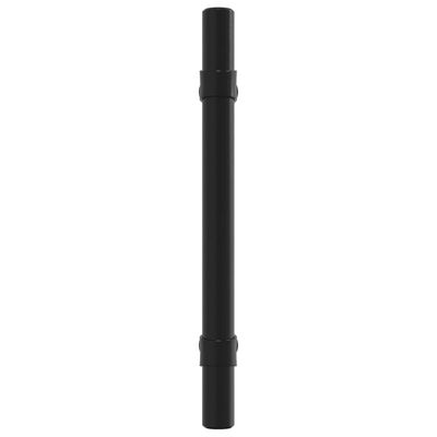 vidaXL skabshåndtag 20 stk. 96 mm rustfrit stål sort