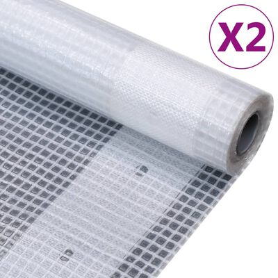 vidaXL leno-presenninger 2 stk. 3x4 m 260 g/m² hvid