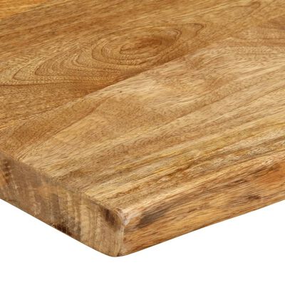 vidaXL bordplade 180x40x3,8 cm naturlig kant massivt mangotræ