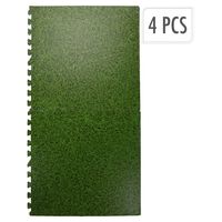 XQ Max gulvfliser 4 stk. græs grøn