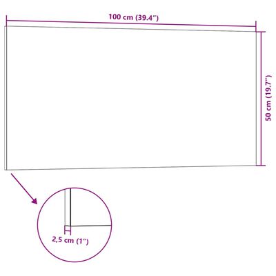 vidaXL 3D-vægpaneler 5 stk. 100x50 cm EPS grå