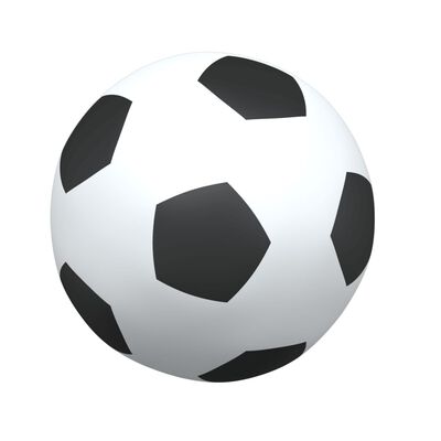 vidaXL fodboldmål 182x62x118 cm med præcisionsdug og bold