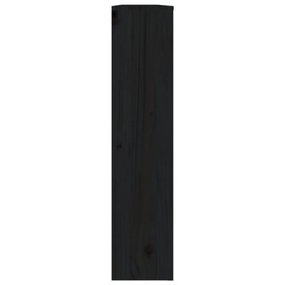 vidaXL radiatorskjuler 153x19x84 cm massivt fyrretræ sort