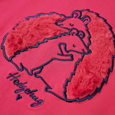 Sweatshirt til børn str. 116 pink