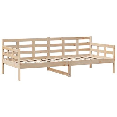 vidaXL daybed med skuffer 80x200 cm massivt fyrretræ