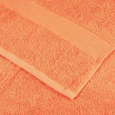 vidaXL håndklæder SOLUND 2 stk. Premium 30x30 cm 600 g/m2 orange