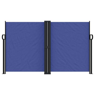 vidaXL sidemarkise 140x1200 cm sammenrullelig blå