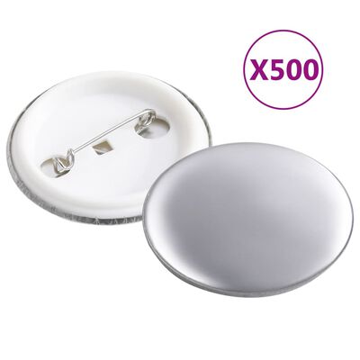 vidaXL badgemaskine med 500 badges 37 mm