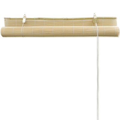 vidaXL rullegardin 100x160 cm naturlig bambus