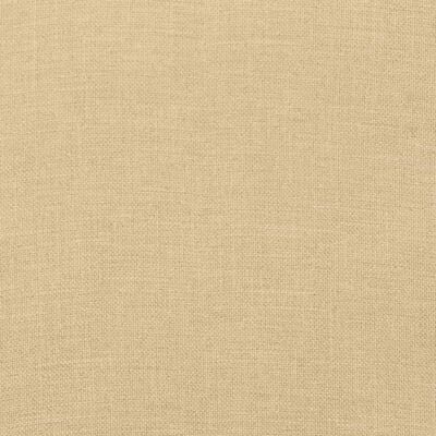 vidaXL pallehynder 2 stk. stof meleret beige