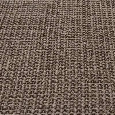 vidaXL gulvtæppe 80x300 cm naturlig sisal brun