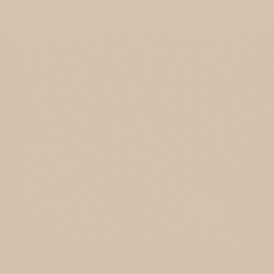 vidaXL kontinentalseng 140x190 cm kunstlæder cappuccinofarvet
