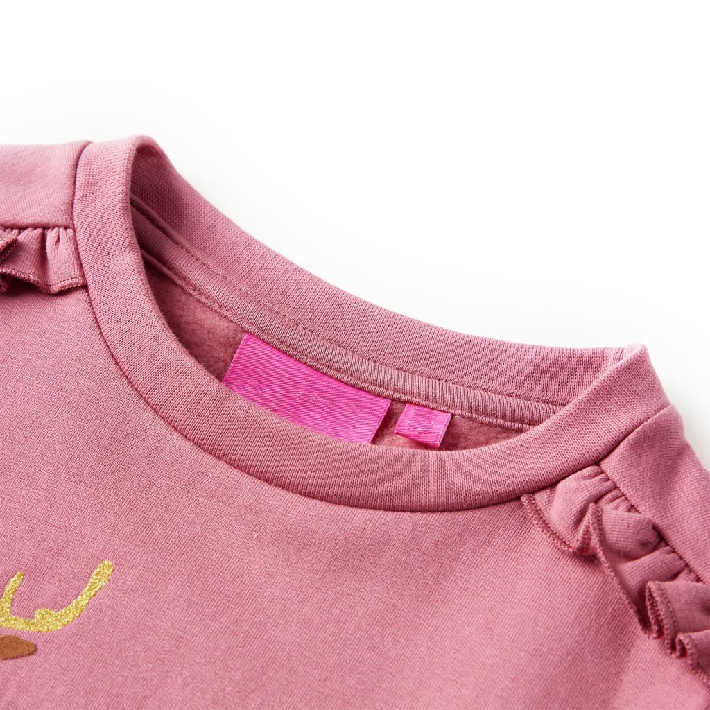 Sweatshirt til børn str. 104 pink