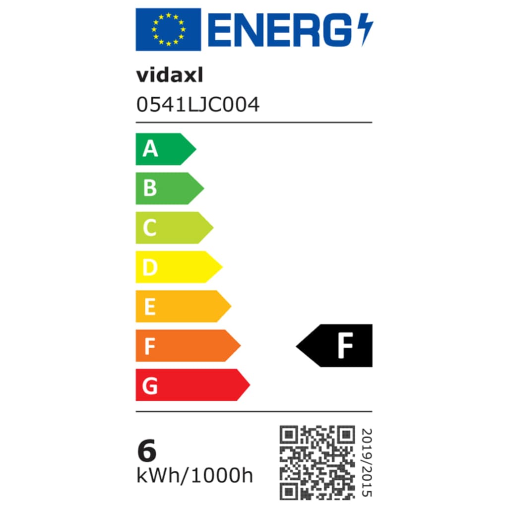 vidaXL LED-vægspejl til badeværelset 60x50 cm