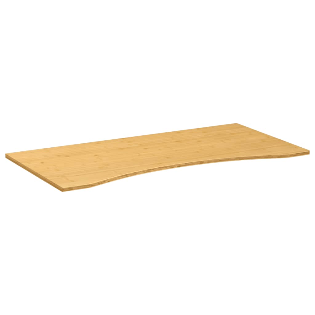 vidaXL bordplade til skrivebord 100x50x1,5 cm bambus