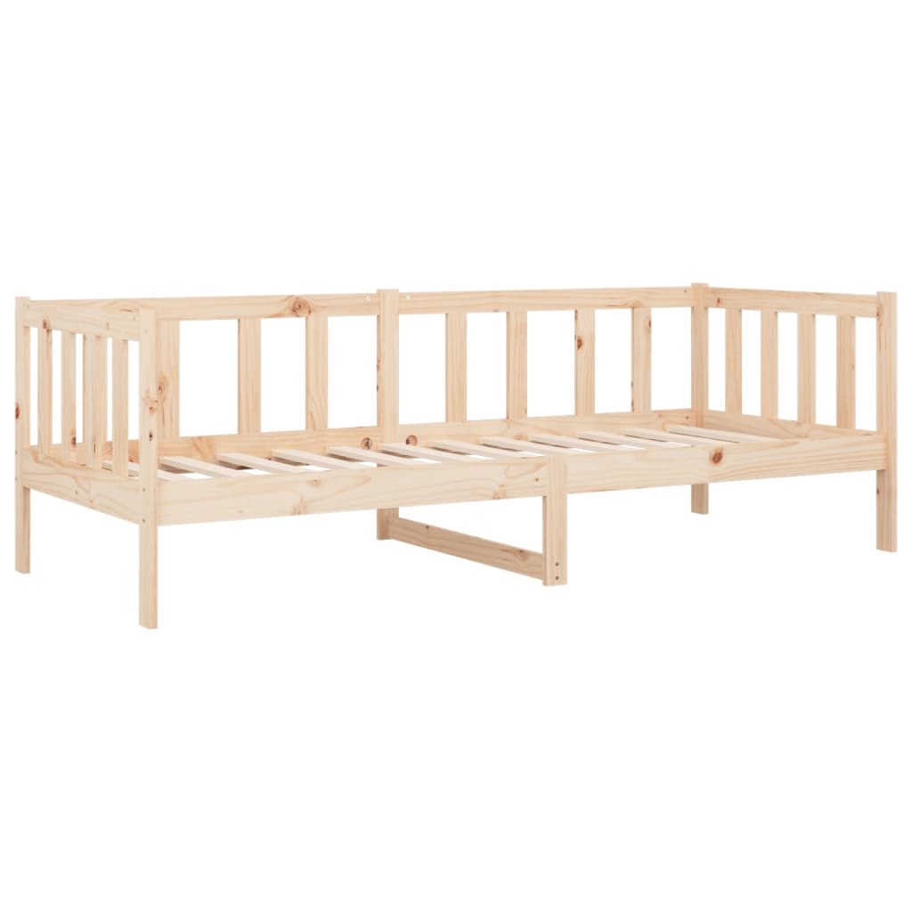 vidaXL daybed uden madras 90x190 cm massivt fyrretræ