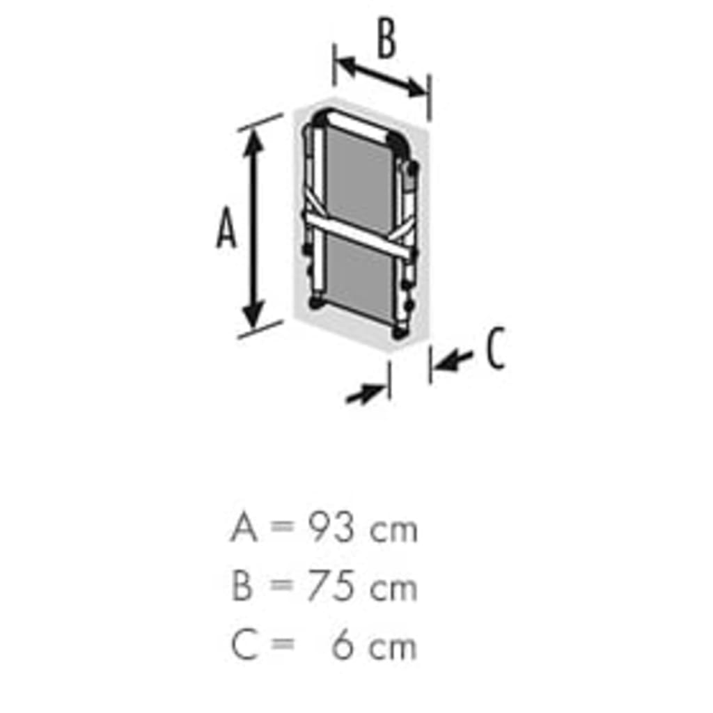 Hailo TP1 trappeplatform aluminium