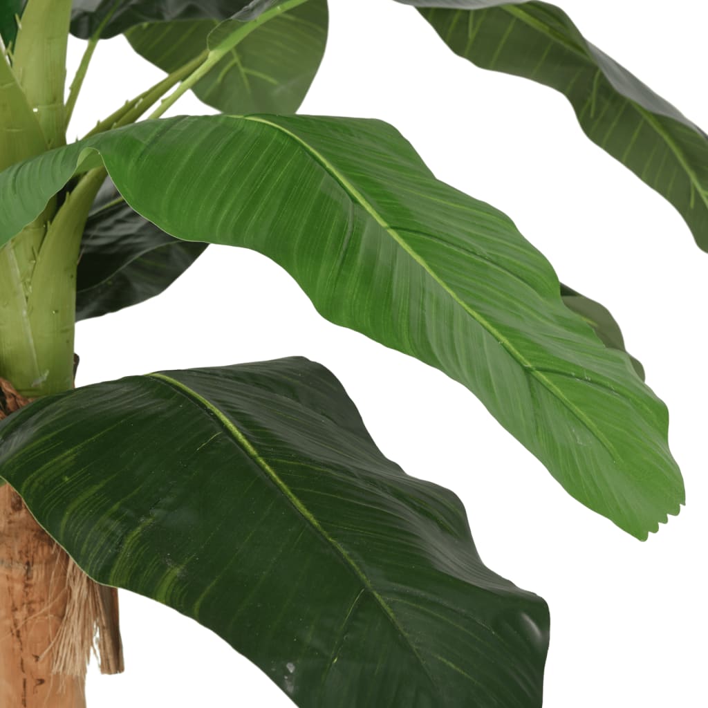 vidaXL kunstigt banantræ 22 blade 200 cm grøn