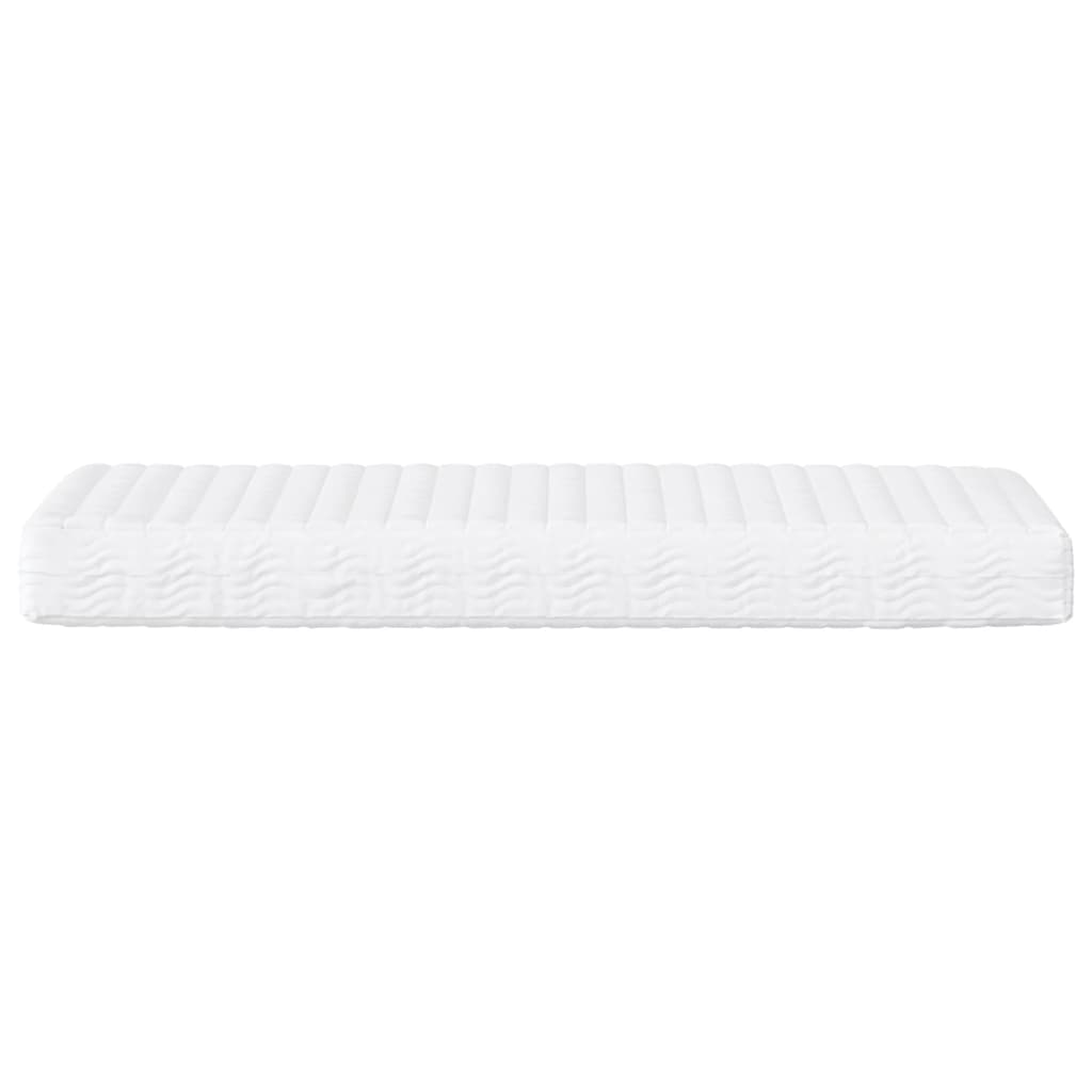 vidaXL daybed med madras 90x200 cm stof cremefarvet