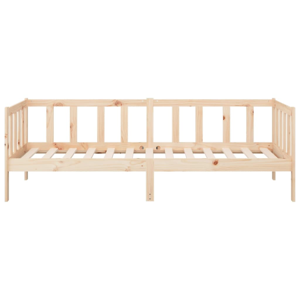 vidaXL daybed uden madras 90x190 cm massivt fyrretræ