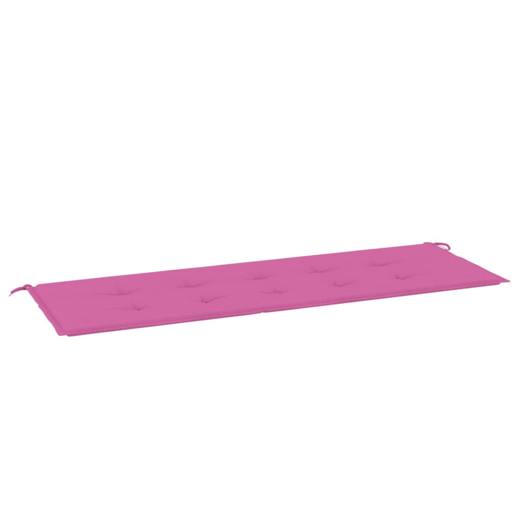 vidaXL hynde til havebænk 150x50x3 cm oxfordstof pink