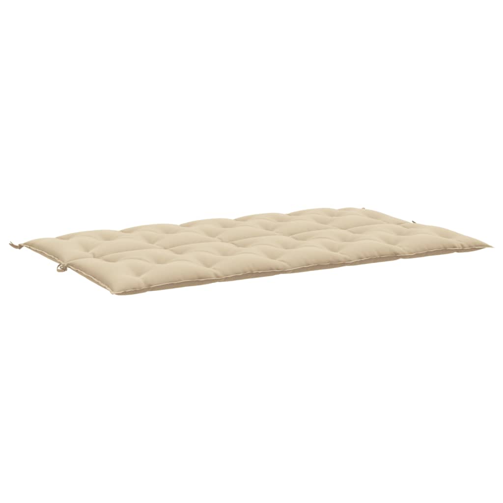 vidaXL hynde til havebænk 180x(50+50)x7 cm oxfordstof beige