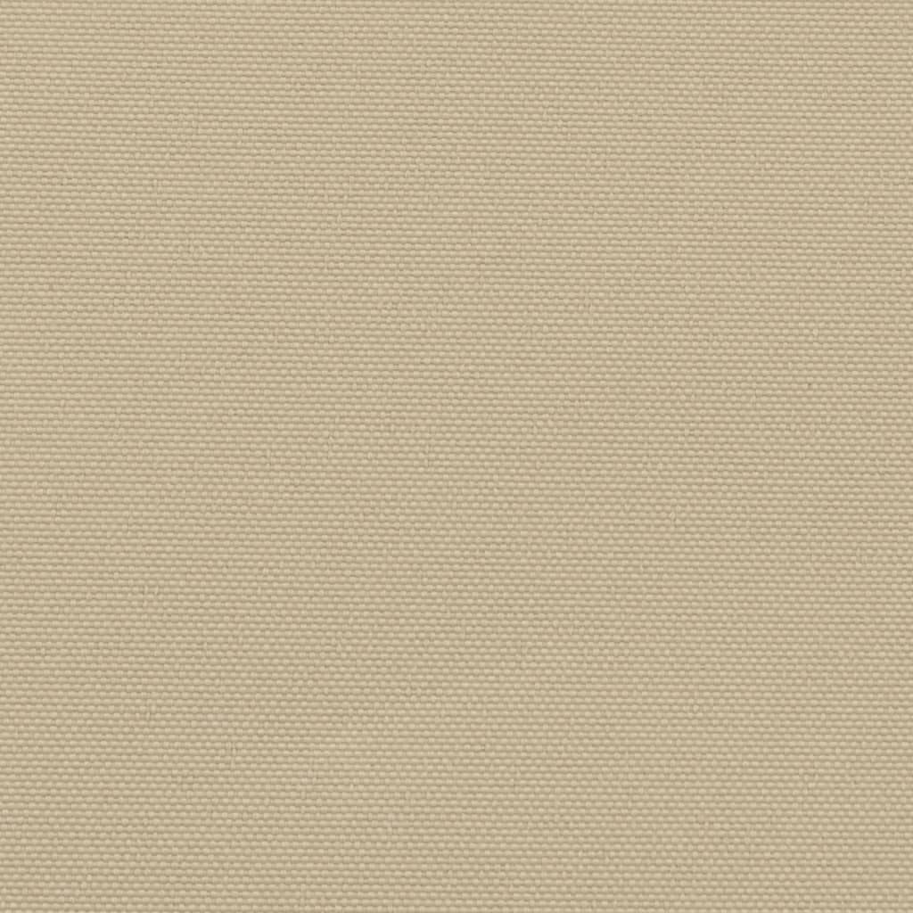 vidaXL sammenrullelig sidemarkise 180x300 cm beige