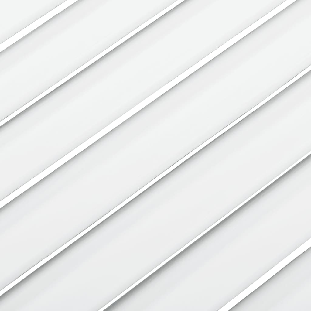 vidaXL skabslåger 2 stk. 39,5x59,4 cm lameldesign massivt fyr hvid