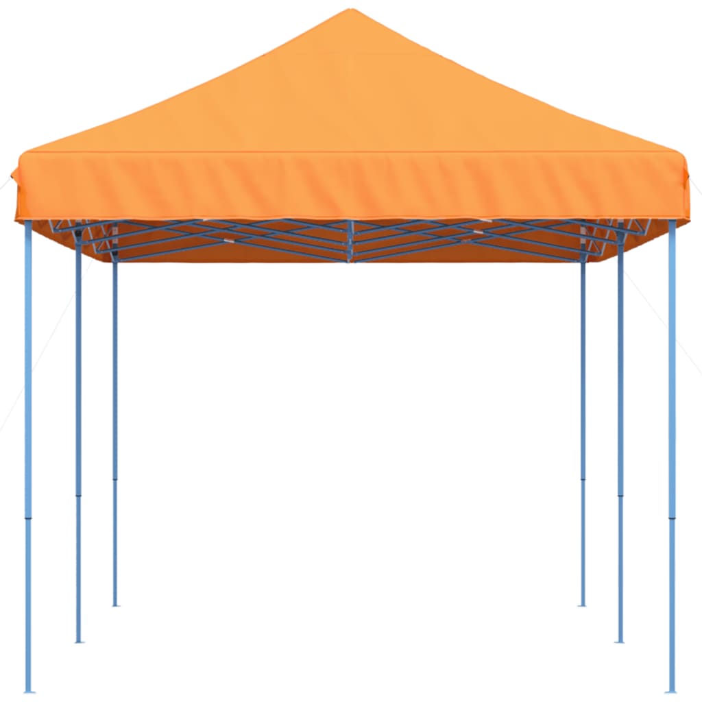 vidaXL foldbart pop up-festtelt 580x292x315 cm orange