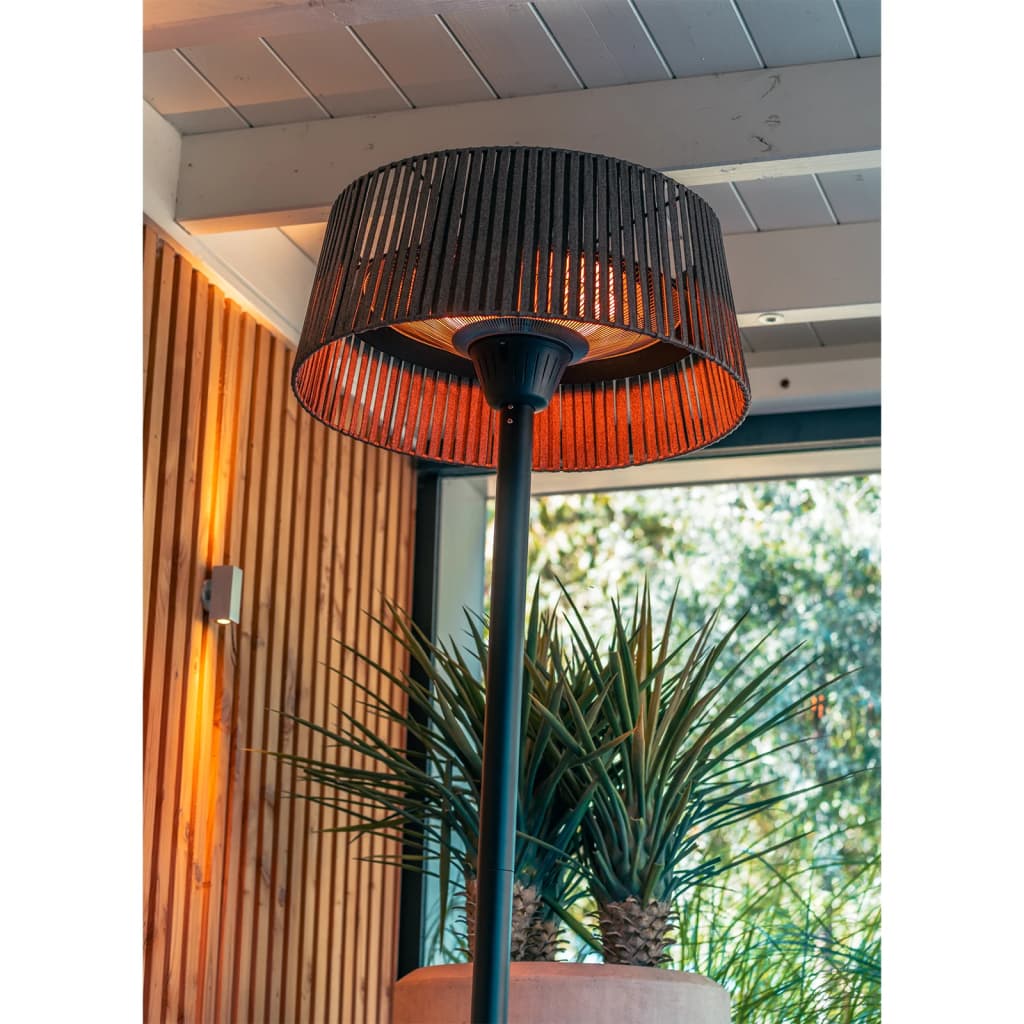 Sunred fritstående terrassevarmer Artix Corda 2100 W halogen brun