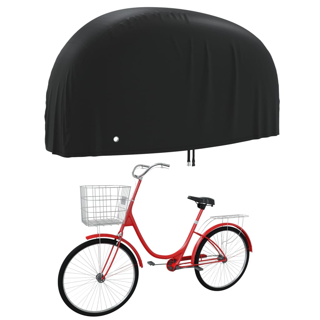 vidaXL cykelovertræk 200x85x110 cm 190T oxfordstof sort