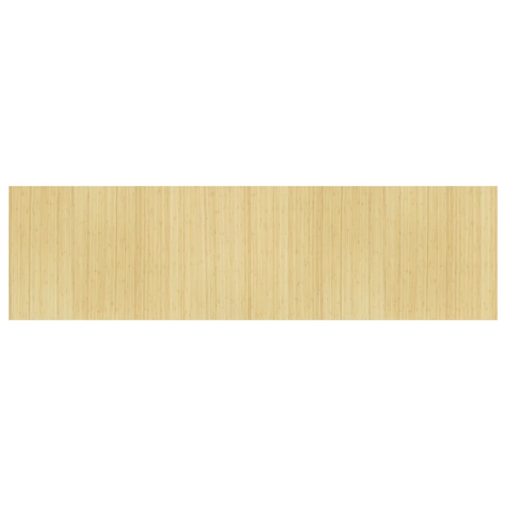 vidaXL rumdeler 165x600 cm bambus lys naturfarvet