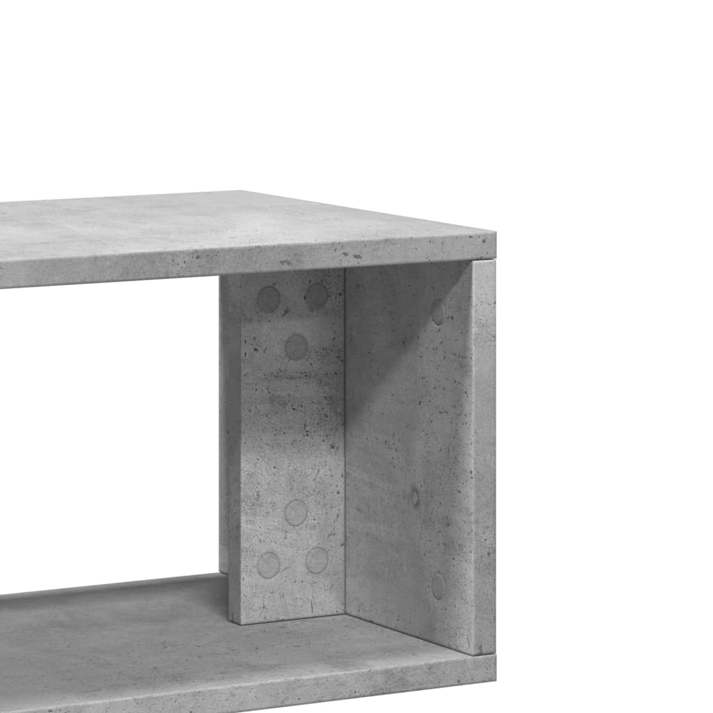vidaXL tv-borde 2 stk. 100x30x50 cm konstrueret træ betongrå