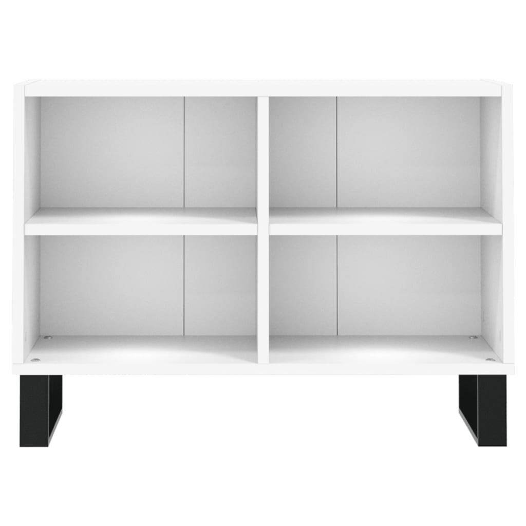 vidaXL tv-bord 69,5x30x50 cm konstrueret træ hvid