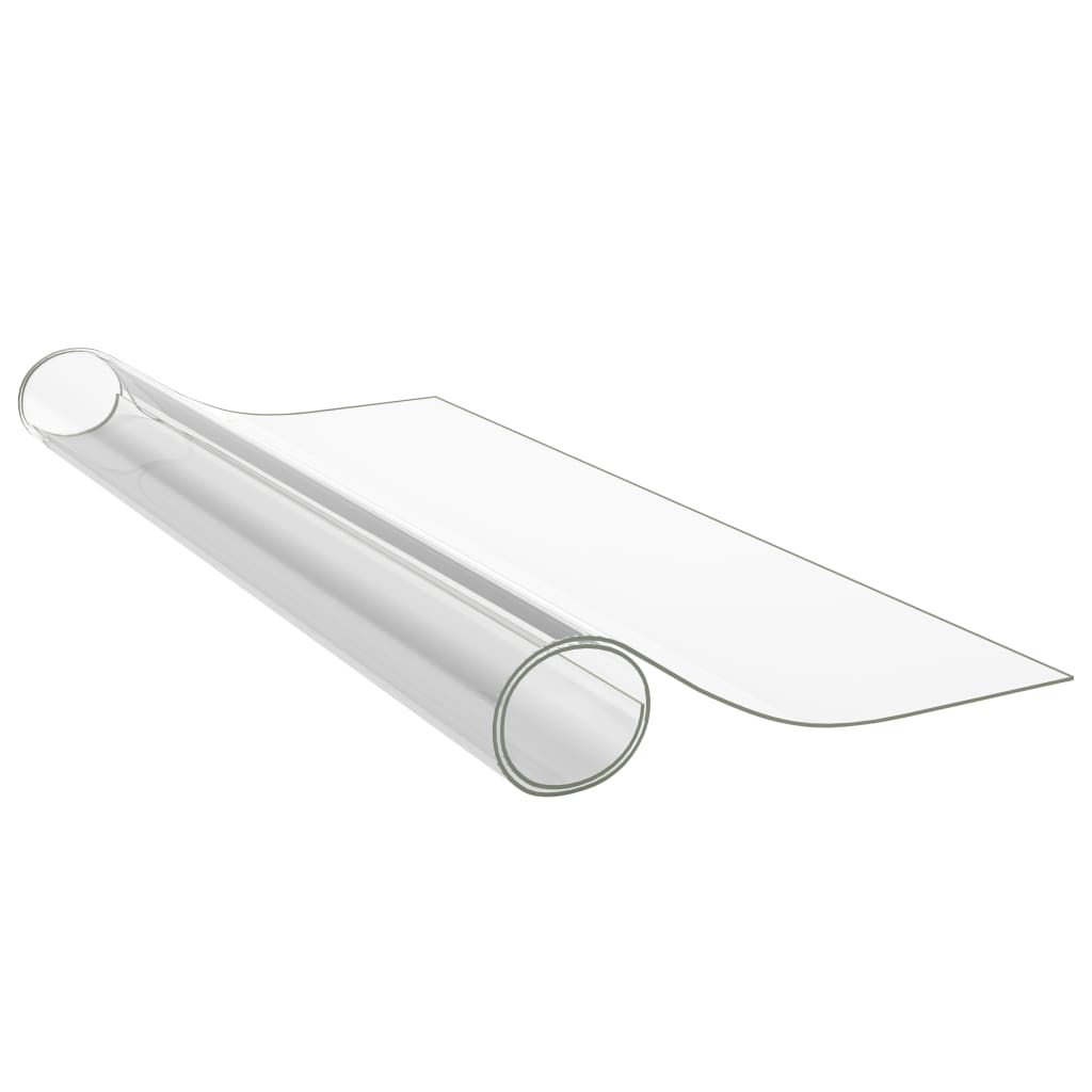 vidaXL bordbeskytter 90x90 cm 2 mm PVC transparent