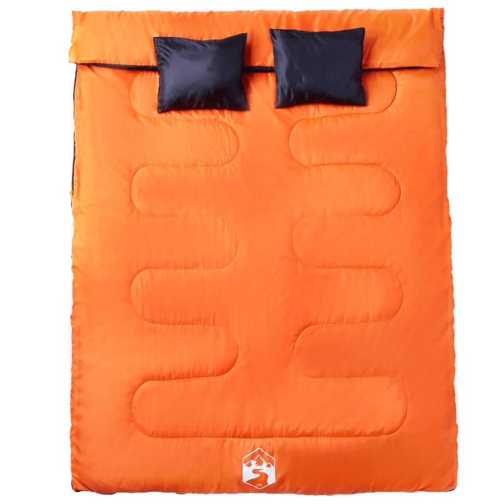 vidaXL dobbelt sovepose med puder 3-4 årstider til voksne