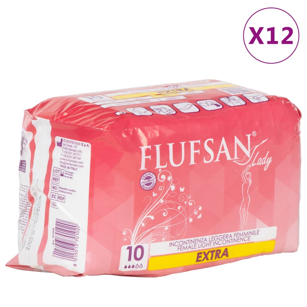 Flufsan inkontinensbind til kvinder 120 stk.