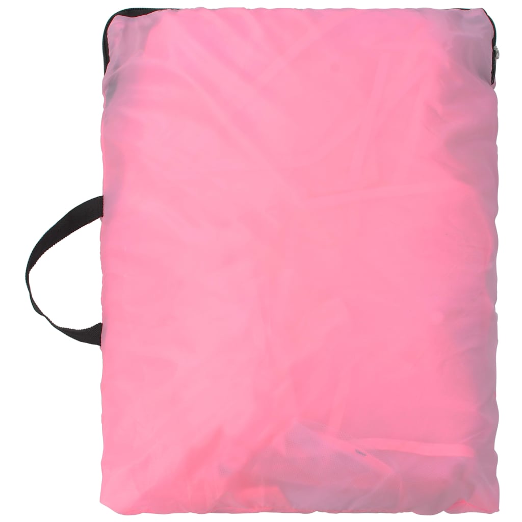 vidaXL legetelt med 250 bolde 133x140 cm prinsessetema pink