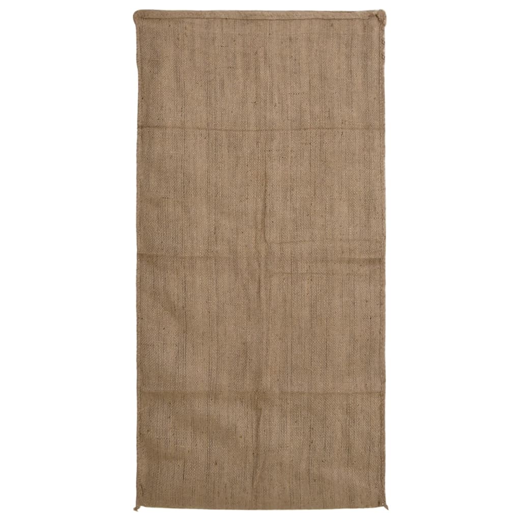 vidaXL jutesække 10 stk. 65x135 cm 100 % jute 340 g/m2